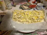 rotolo mimosa  pronto per 8 marzo