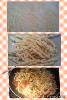 Fusilli con mazzancolle