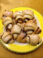 Cornetti dolci con Nutella