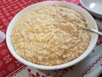 Risotto Gamberi e scorse di limone carammellate