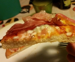 Pizza soffice con lievito di birra 