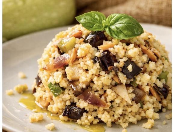 Couscous verdure e pesce