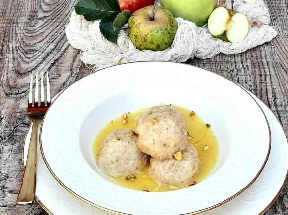 Canederli con Mortadella e Mela (contest mele )