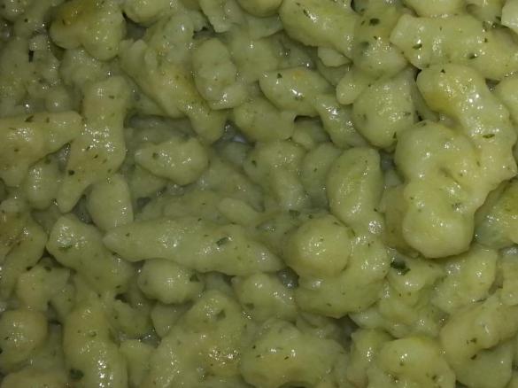 spatzles di zucchine