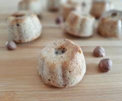 Muffin alle nocciole - senza uova e burro