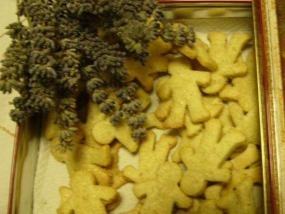 biscottini alla lavanda