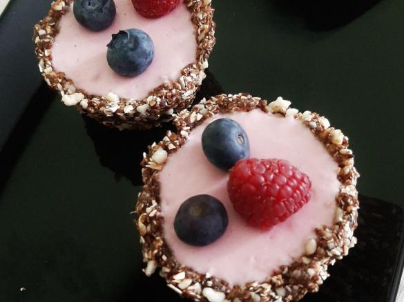 Cheesecake vegana alla frutta