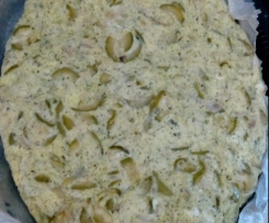 Frittata di zucchine e cipolle in odore di menta al varoma
