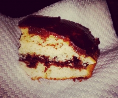 Torta sfiziosa allo yogurt con nutella