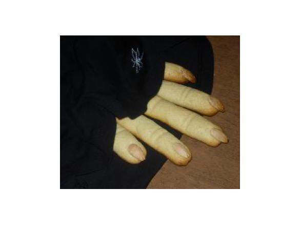 Dita da Strega (Biscotti al Burro per Halloween)
