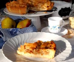 Crostata pere mandorle ed amaretti