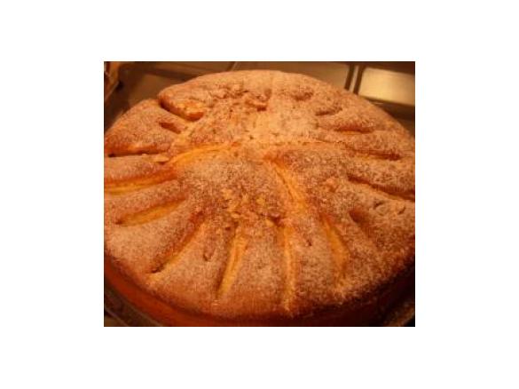 Torta di mele e mandorle