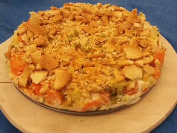 Sformato di verdure con Ritz