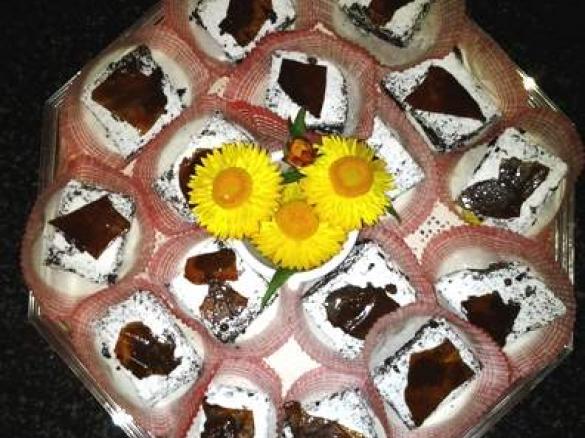 mattoncini al caramello senza glutine