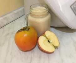 Smoothie con mele e cachi