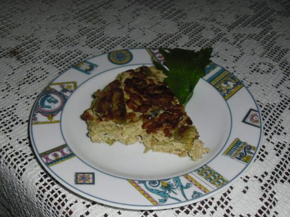 Frittata con carciofi