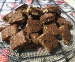 Fudge ai due cioccolati