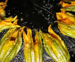 Fiori di zucca ripieni alla ligure (a modo mio)