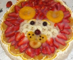 torta  con la faccia di leone