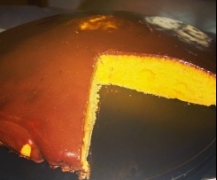 torta ACE delicata con glassa al cioccolato 