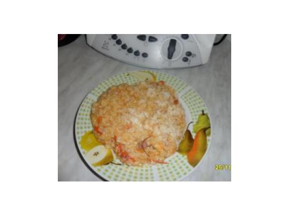 riso con peperoni e speck