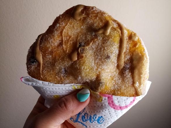 Frittelle di zucca con gocce di cioccolato