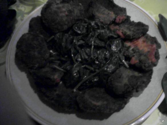 Polpettine di spinaci a forno