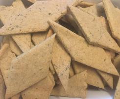 Frollini salati con farine di mandorle e fave