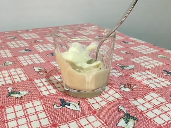 Yogurt gelato light alla pesca