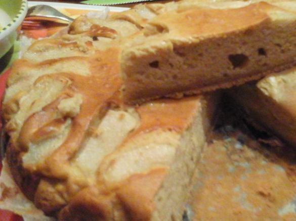 Torta di mele "senza" (veg)