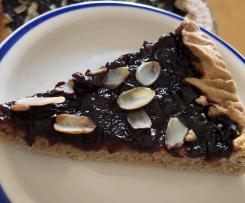 Crostata con confettura di ciliegie (senza glutine)