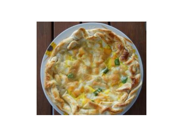 TORTA SALATA CON PASTA BRISE'