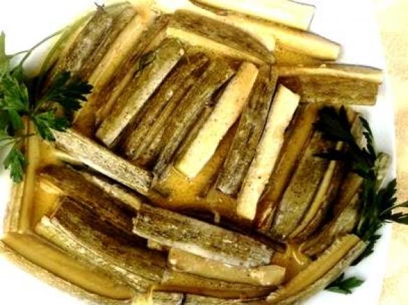 zucchine marinate alle erbe di Provenza
