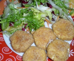 BROCCOLI E PATATE CON CROCCHETTE DI RICOTTA