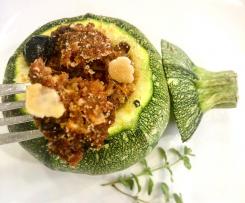Zucchine ripiene vegetariane