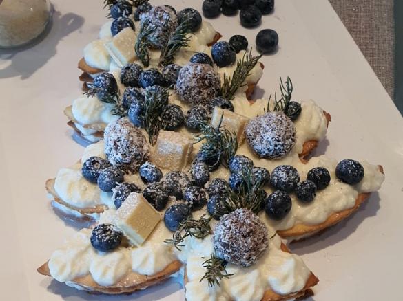 Cream tart di Natale