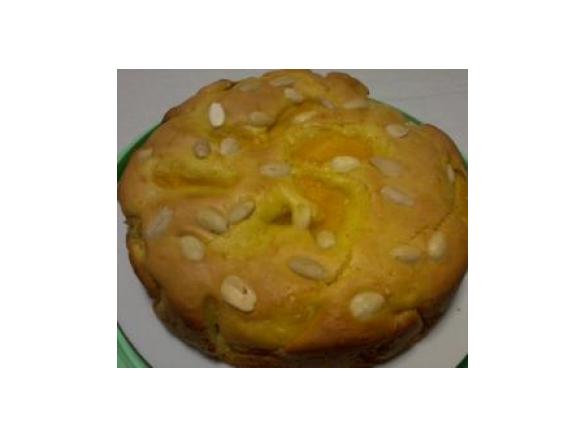 Torta alle pesche