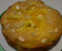 Torta alle pesche