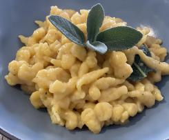 Spatzle di zucca burro e salvia