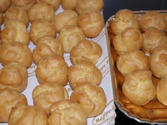 Bignè alla crema bimby