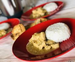 Riso Basmati con pollo zenzero e curry