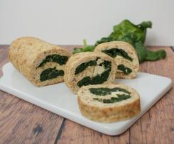 Polpettone di pollo con spinaci e feta