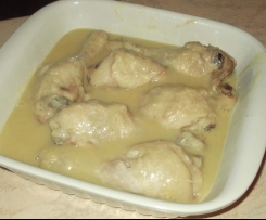 FUSI DI POLLO IN SALSA DI CIPOLLA