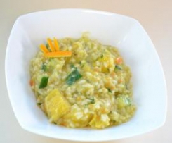 Risotto acciughe e arance