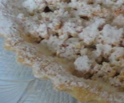 crostata con pasta di mandorle