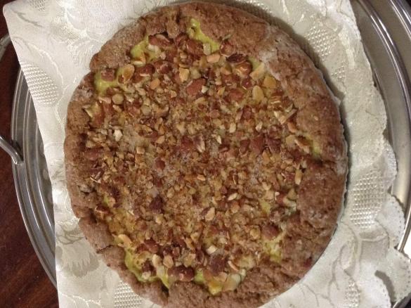 Crostata alle mandorle (senza burro e uova)