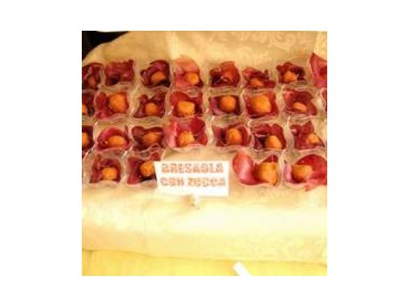saltimbocca di zucca con bresaola Finger food