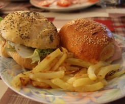 American Hot Dog e Hamburger