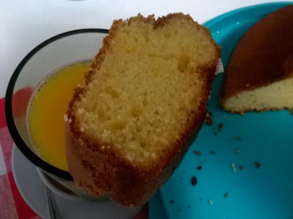 ciambella soffice all'arancia