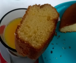 ciambella soffice all'arancia